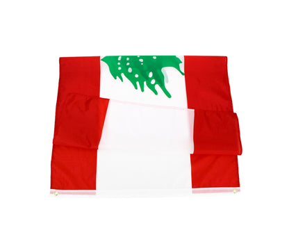 Lebanon Flag 90X150cm Polyester Lebanese Green Cedar Tree علم لبنان Heavy Outdoor Flag