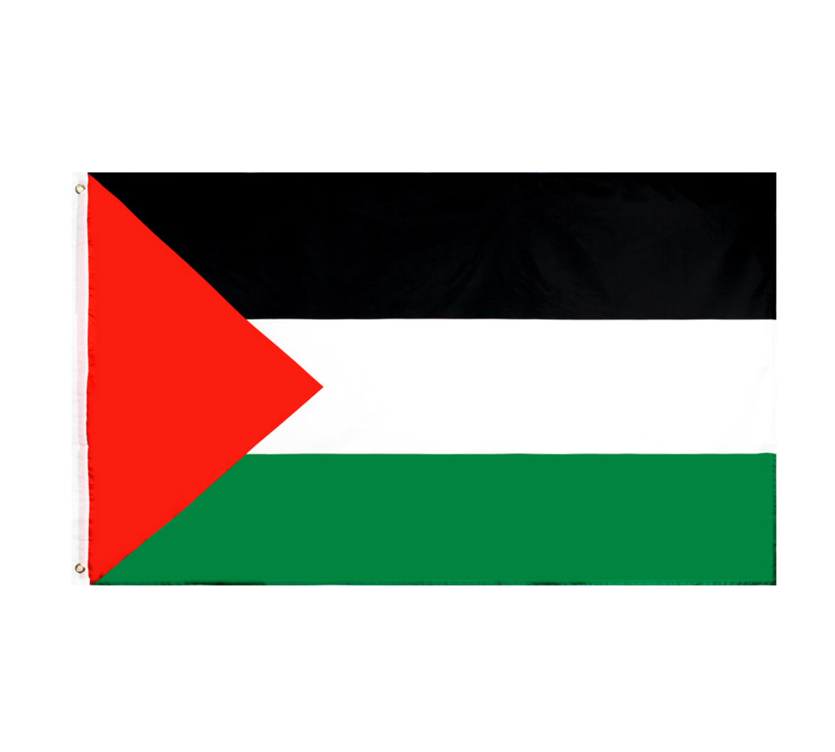 150 x 90cm Palestine Palestinian Flag - Large Polyester Freedom Gaza Festival