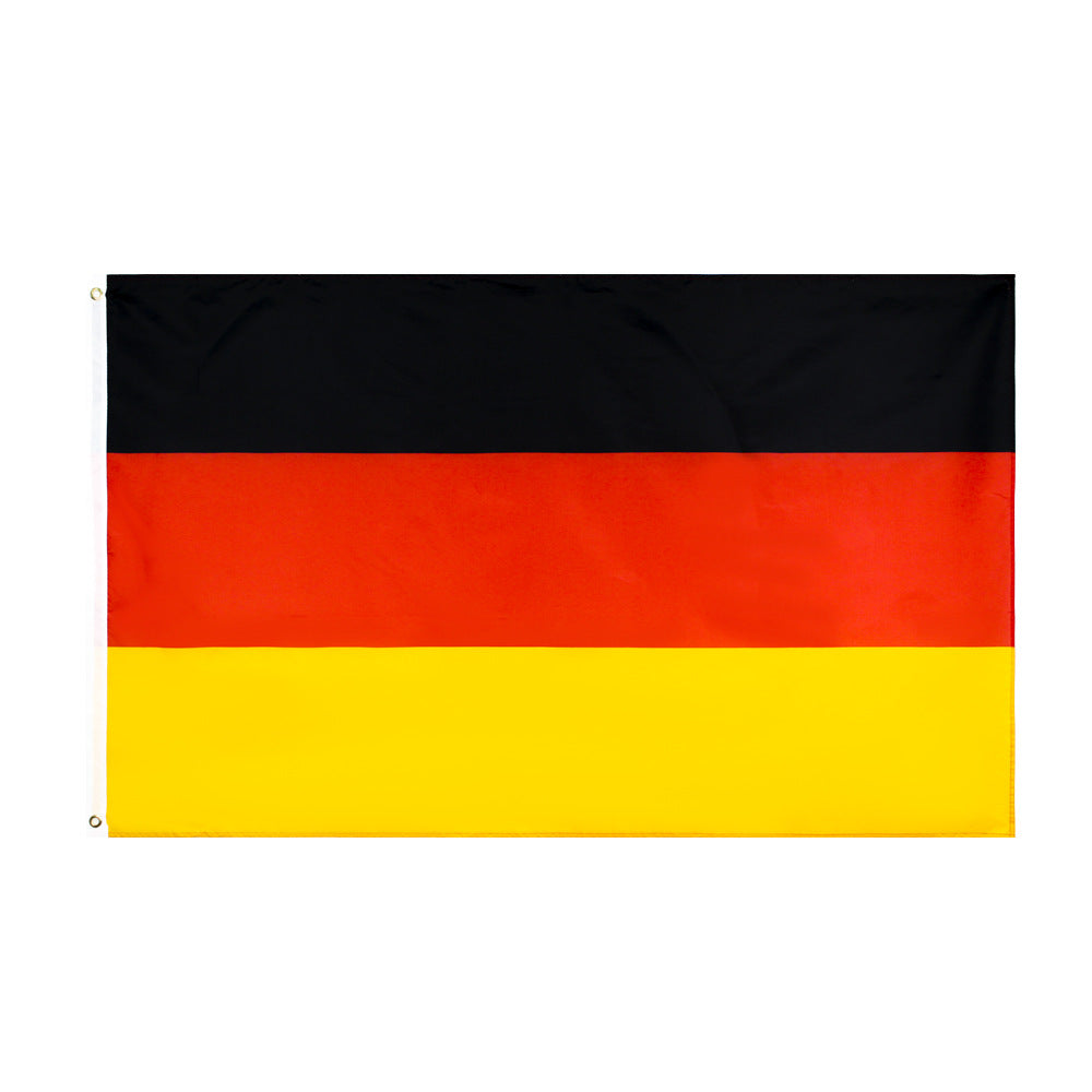 Deutschland Germany German DE Flag National Outdoor 60x90cm 2x3 Feet Flag 1x