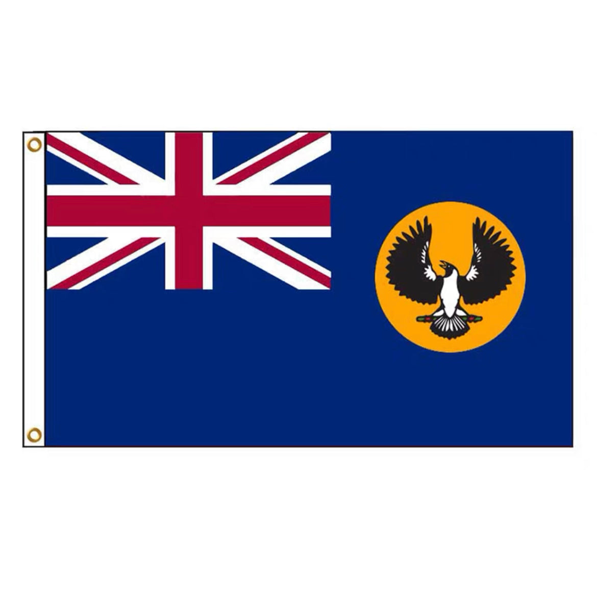 South Australia Flag Heavier Duty Knitted 1500×900mm BOTH SIDE PRINTED SA Flag