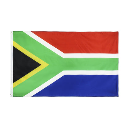 South Africa Flag 5ft x 3ft Heavy Duty South African National Fade Resistant Outdoor Flag - 2 Eyelets