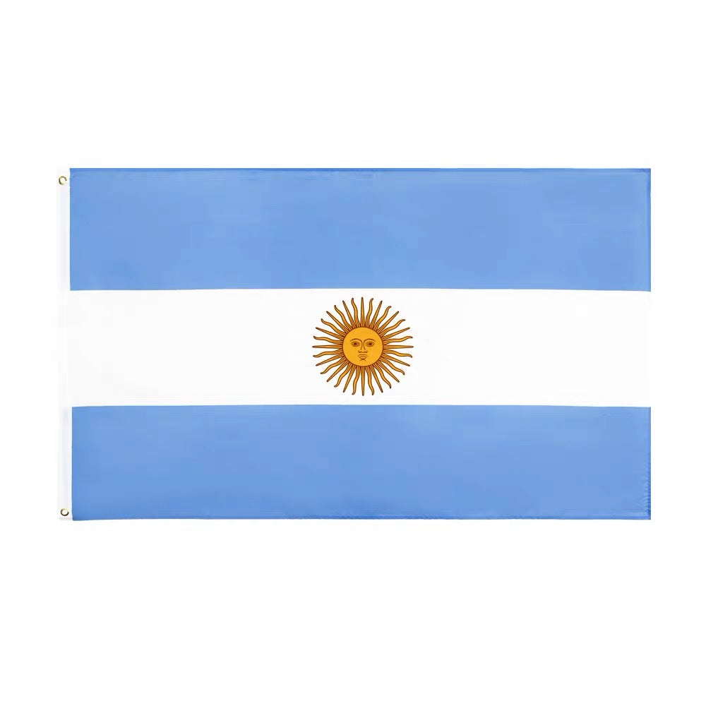 150x90cm Large Argentina Flag Argentine Nylon Heavy Duty Outdoor Festival Flag
